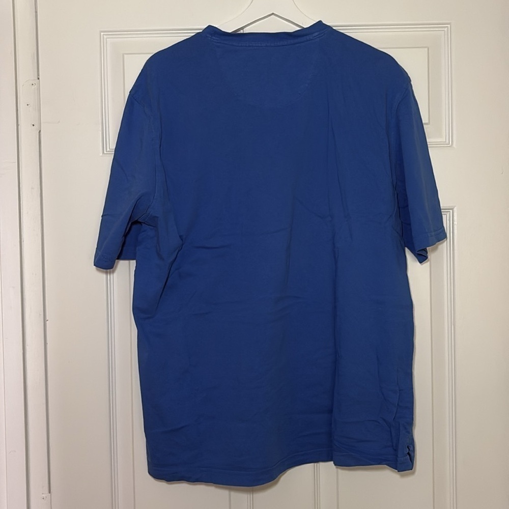 Greg Norman Shark Blue Men's T-Shirt Medium - Picture 4 of 4